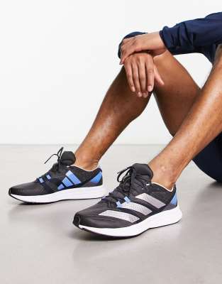 adidas Running Adizero RC 5 trainers in black - ASOS Price Checker