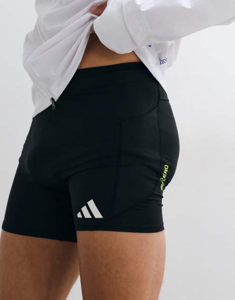 adidas Running Adizero reflektierende Shorts in Schwarz - view 1