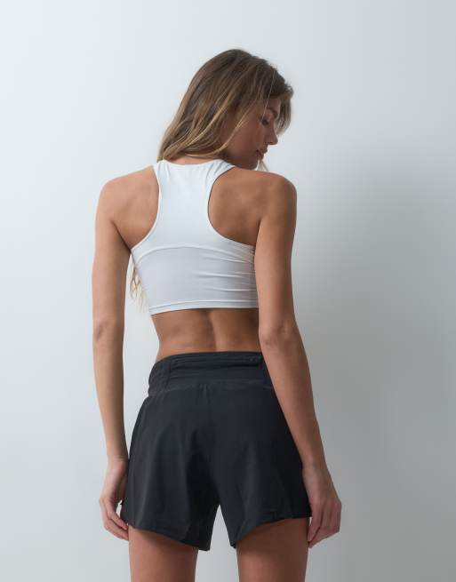 adidas Running Adizero shorts with contrast pull in black, 5 of 5