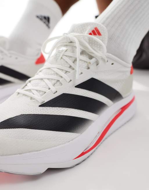 adidas Running Adizero SL 2 in white and black