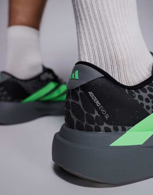 adidas Running - Adizero SL - Grå/grønne sneakers, 2 af 5