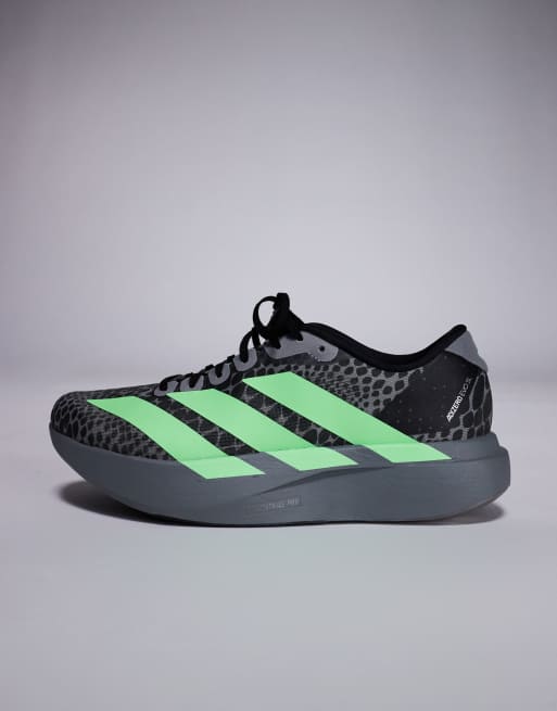 adidas Running - Adizero SL - Grå/grønne sneakers, 3 af 5