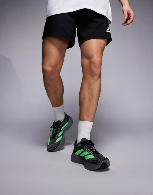 adidas Running - Adizero SL - Sneakers grigie e verdi, 5 di 5