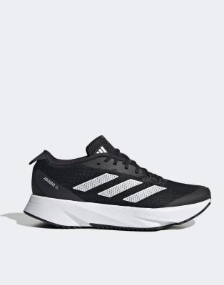 adidas performance adidas Running Adizero SL trainers in black and white