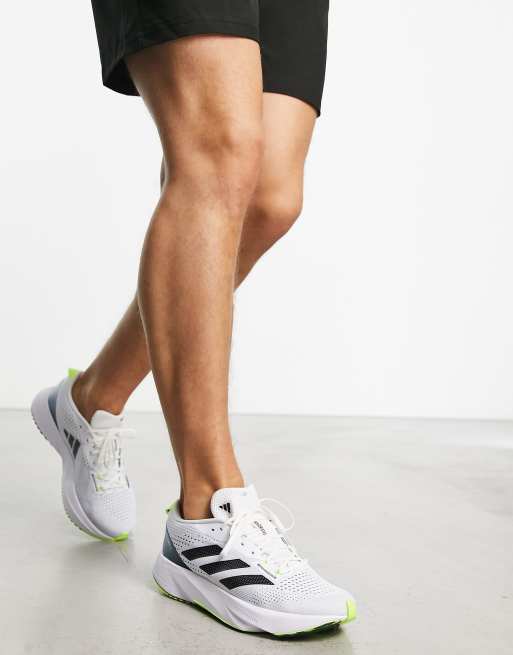 adidas Running – Adizero SL– Vita och gröna träningsskor