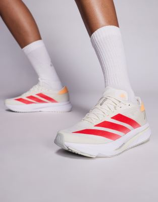 adidas Running - Adizero SL2 - Laufschuhe in Weiß und Rot