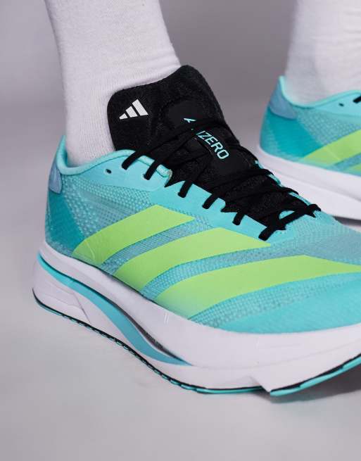 adidas Running Adizero SL2 trainers in blue and yellow | ASOS