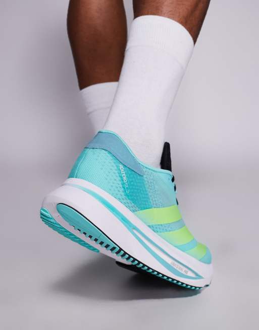adidas Running Adizero SL2 trainers in blue and yellow | ASOS