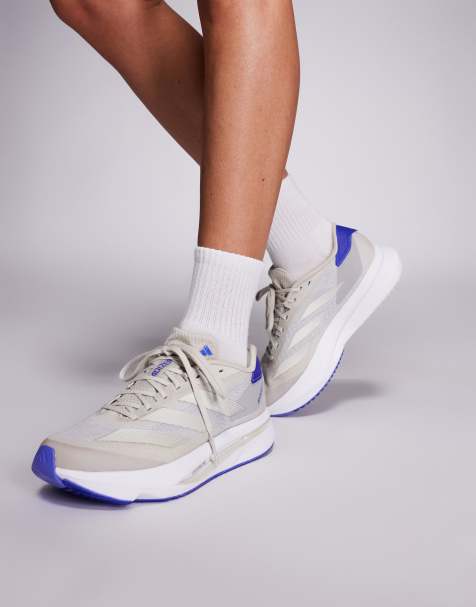 adidas Running Adizero SL2 trainers in grey blue and silver - view 1