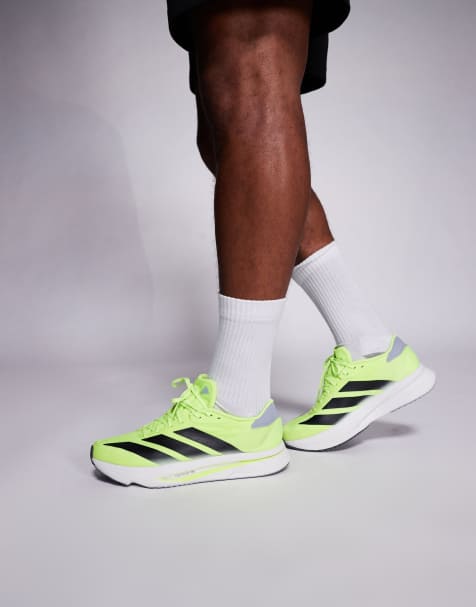 adidas Running Adizero SL2 trainers in yellow and black - view 1