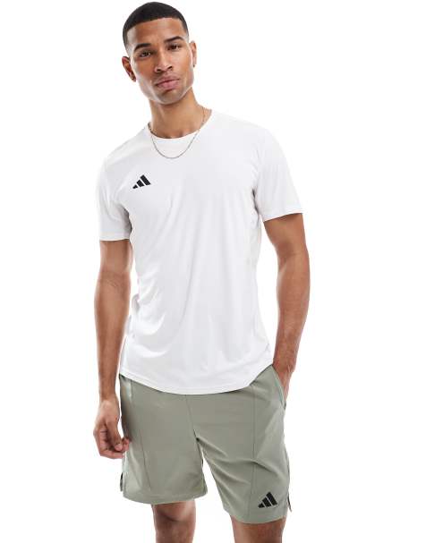 adidas - Running Adizero - T-shirt bianca - view 1