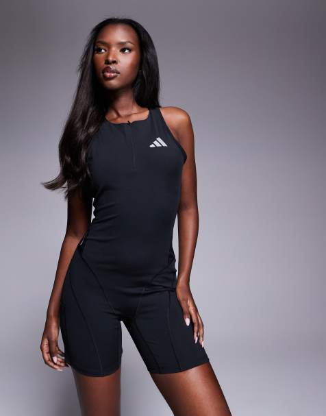 adidas Running - Adizero - Tuta intera nera - view 1