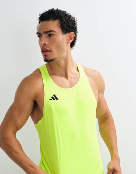 adidas Running Adizero vest i gul - view 1