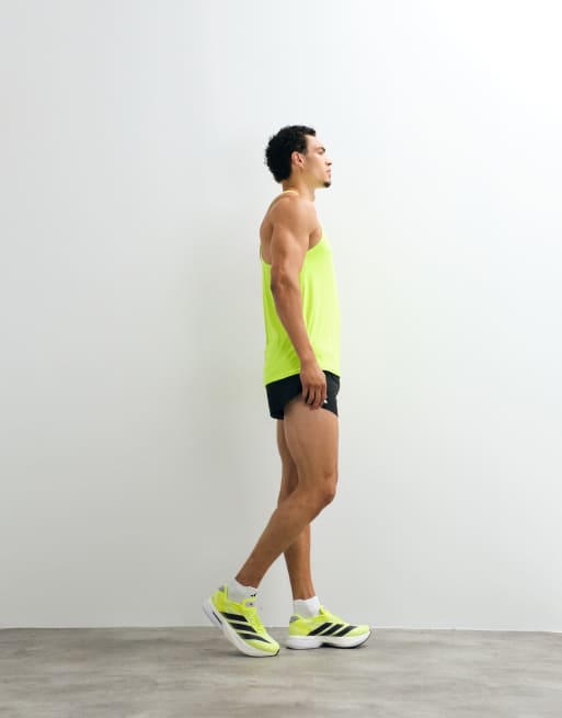 adidas Running Adizero vest in geel, 4 van 5