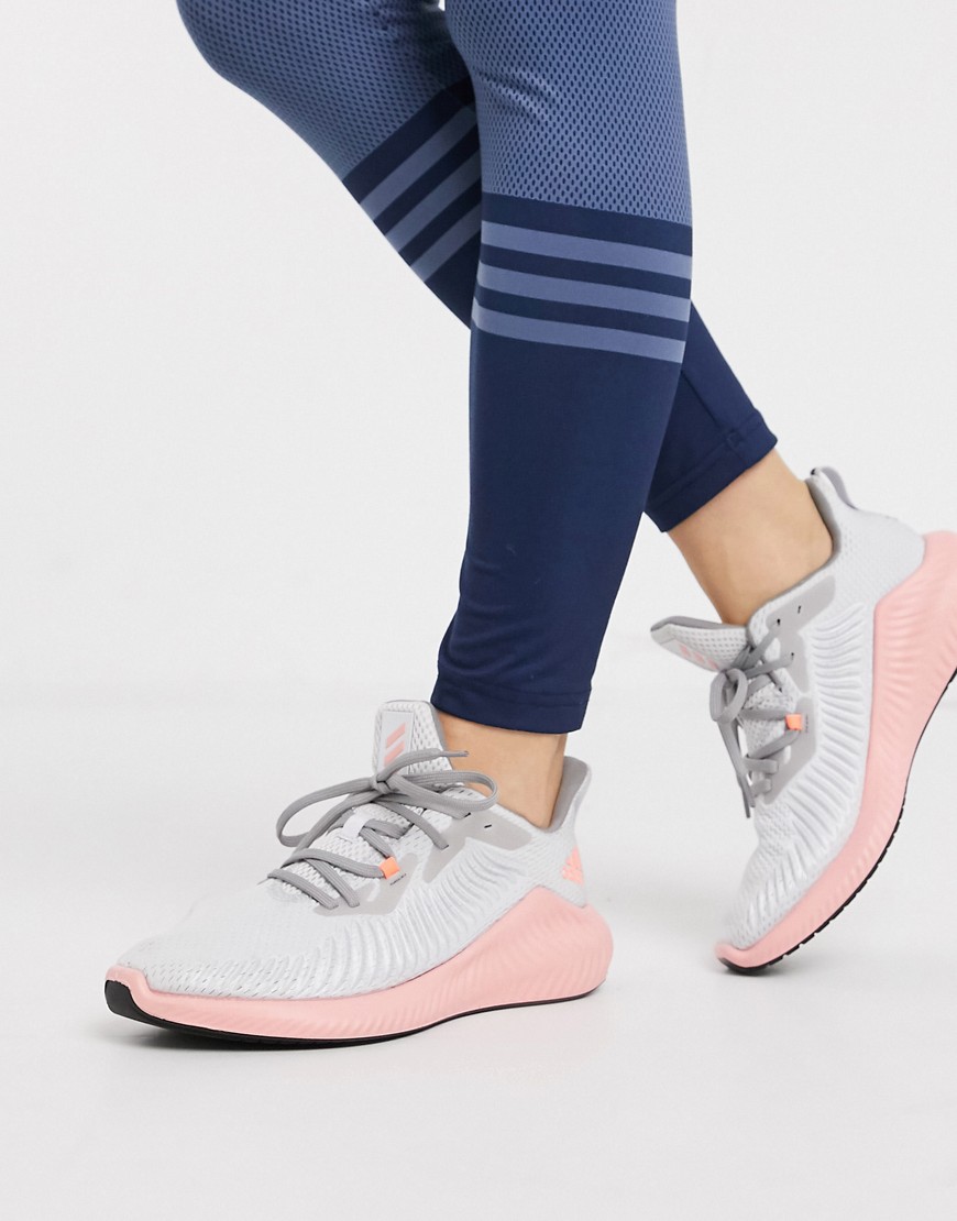adidas – Running alphabounce 3 – Grå löparskor