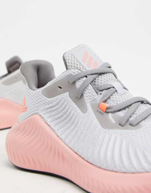 Scarpe adidas cheap alphabounce grigie