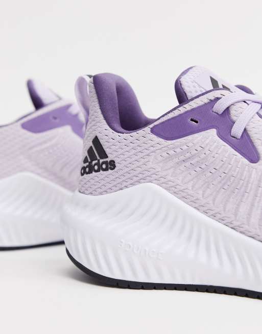 adidas alphabounce 3 trainers in purple | ASOS