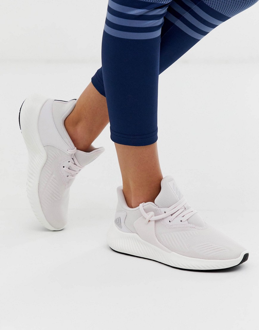 Adidas Running - Alphabounce - Sneakers in gebroken wit