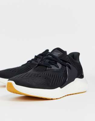adidas running alphabounce trainers in white