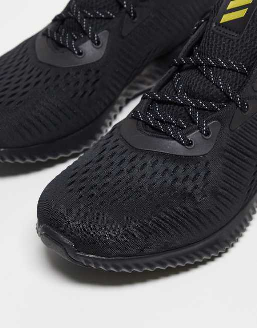 adidas Running trainers in black |