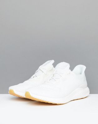 adidas running alphabounce sneakers in white
