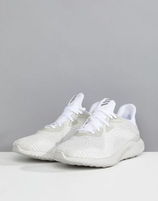 Adidas Running Alphabounce trainers in white db1092 | ASOS