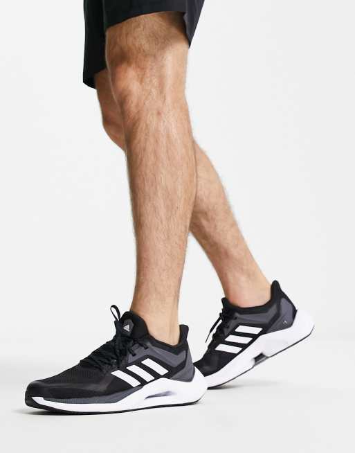 adidas Running Alphatorsion sneakers in black