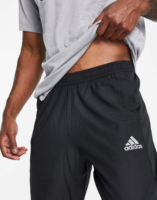 adidas Own the Run Astro Knit Running Pants - Black