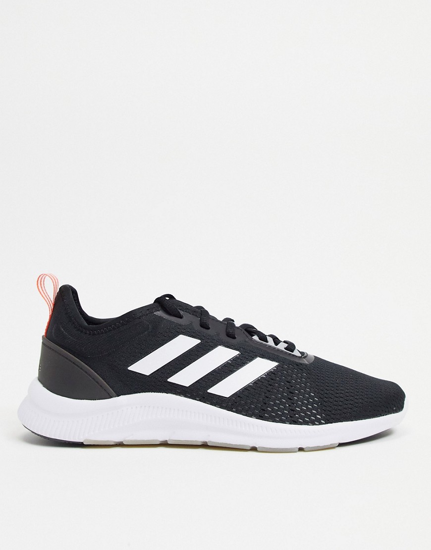 Adidas Running - Aswetrain - Sneakers in zwart en wit