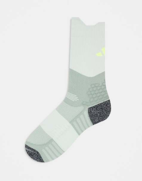 adidas Running - Boost - Chaussettes - Vert et argenté - view 1