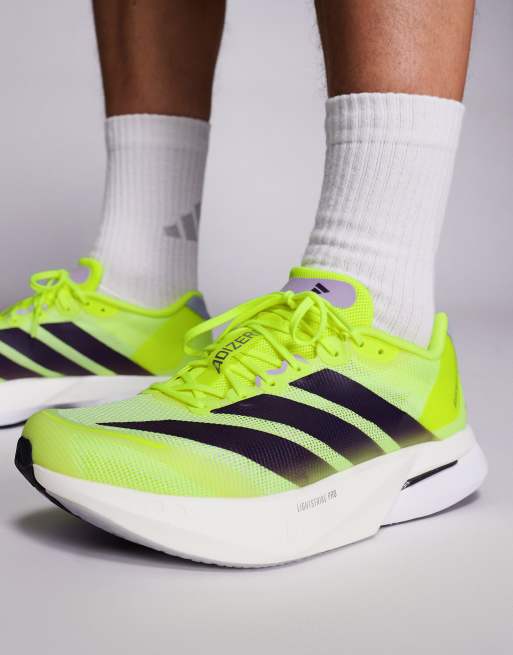 adidas Running – Boston 13 – Lauf-Sneaker in Gelb und Lila, 4 von 5