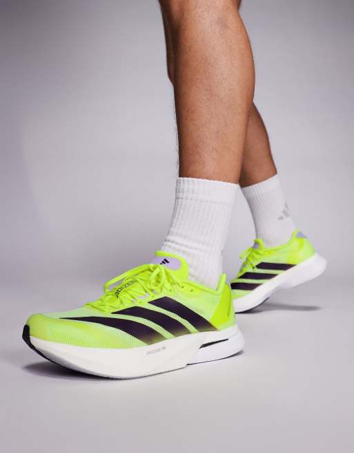 adidas Running – Boston 13 – Lauf-Sneaker in Gelb und Lila, 5 von 5