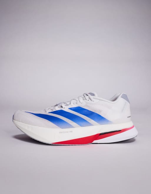 adidas Running - Boston 13 - Sneakers in blauw, rood en wit, 2 van 5