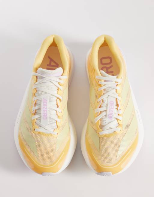 adidas Running - Boston 13 - Sneakers in oranje en lila, 3 van 5