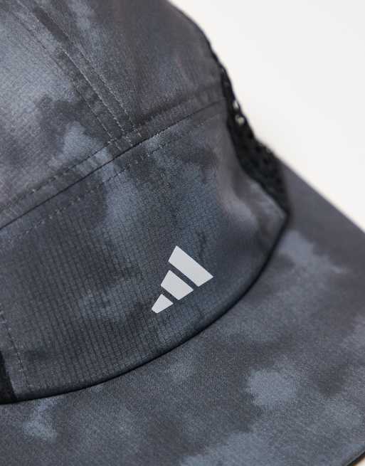 adidas Running – Ciemnoszara odblaskowa czapka z daszkiem, 2 z 3