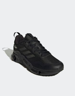 adidas Running Climawarm trainers in black