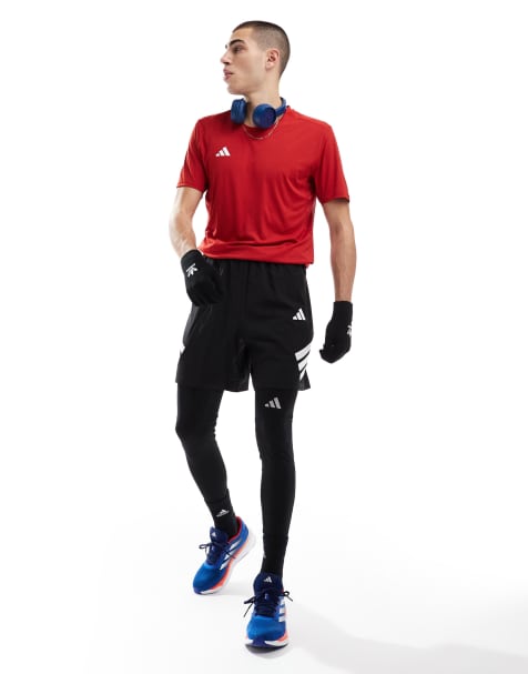 adidas Running – Czarne legginsy - view 1