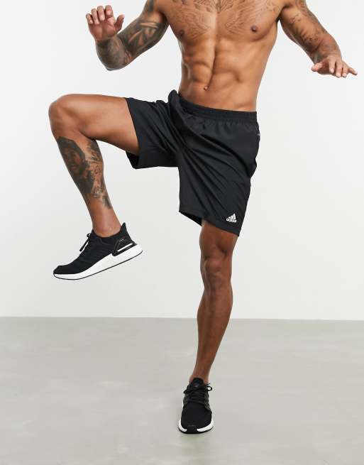 adidas Running – Czarne szorty