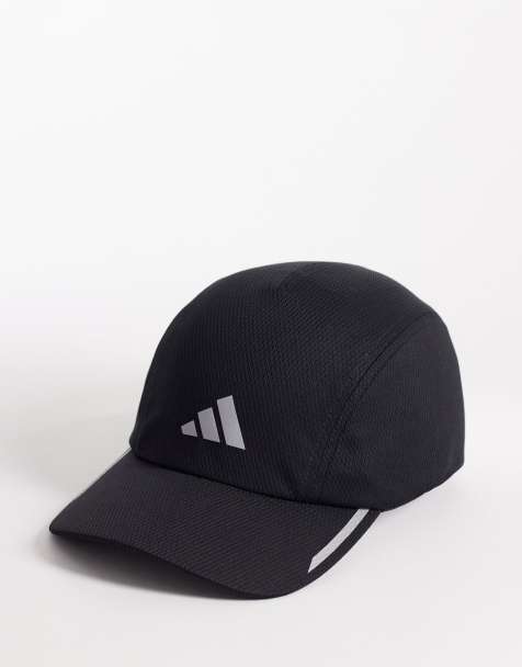 adidas Running – Czarno-srebrna czapka z daszkiem - view 1