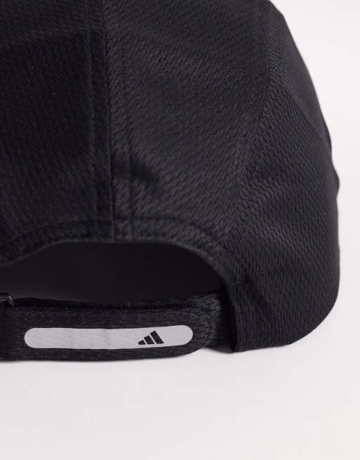adidas Running – Czarno-srebrna czapka z daszkiem, 3 z 3