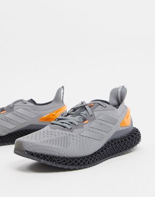 adidas Running D4 trainers in grey - ASOS Price Checker