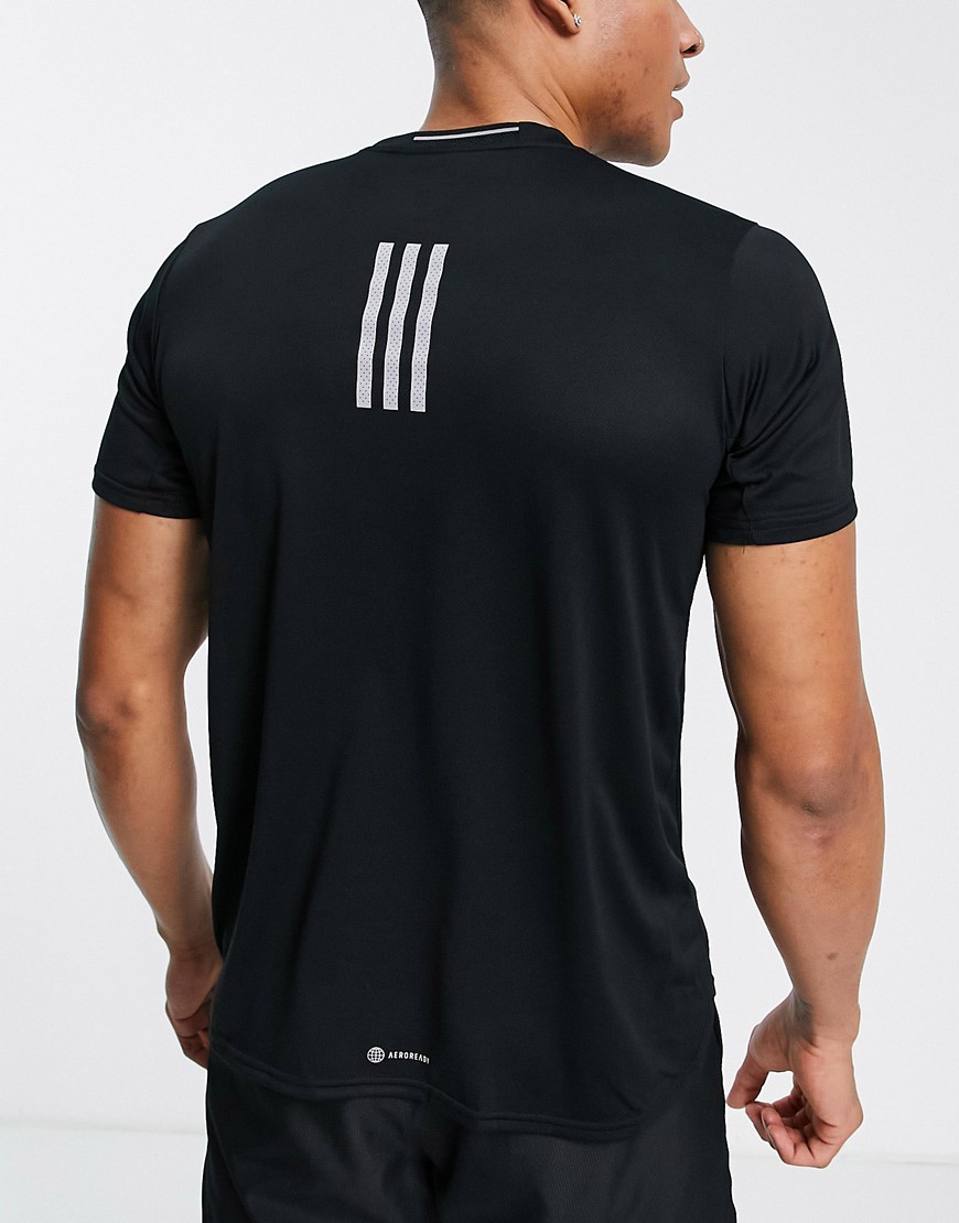 Running Design 4 - T-shirt da corsa nera-Nero - adidas performance T-shirt donna  - immagine1