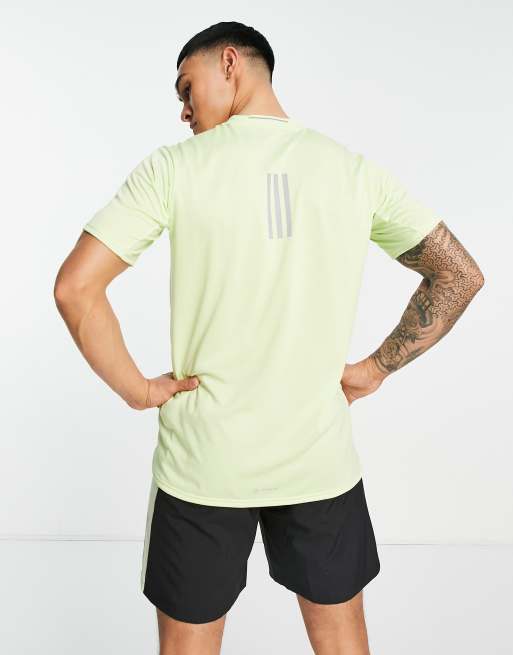 Adidas lime green outlet shirt