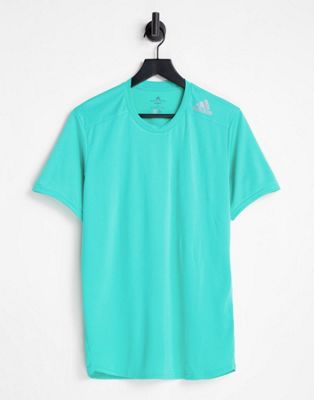 adidas Running Designed 4 Running t-shirt in turquoise