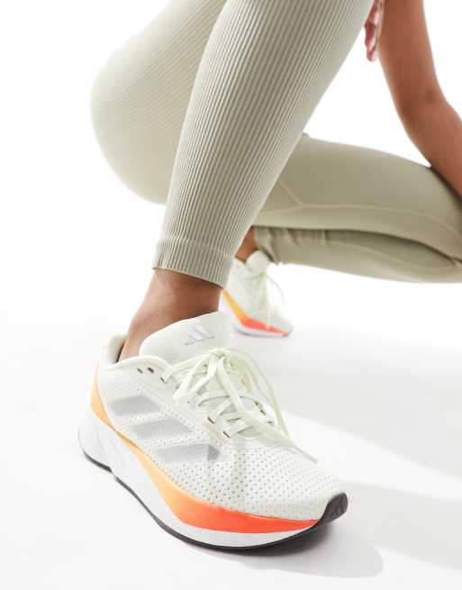 adidas Running - Duramo SL - Sneakers bianco sporco e arancione, 4 di 5