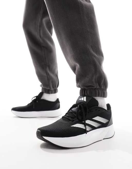 adidas Running Duramo SL trainers in black ASOS