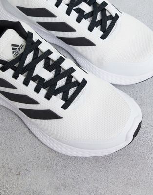 adidas running edge gameday sneakers in white