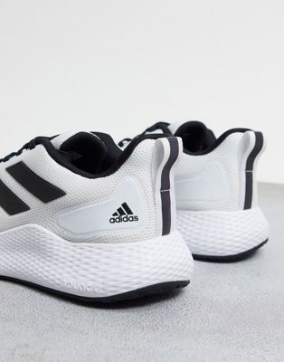 adidas running edge gameday sneakers in white