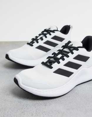 adidas running edge gameday trainers in white