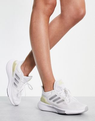 adidas Running EQ21 run trainers in white